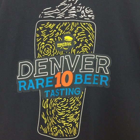 Fruit of the Loom Other - Pints For Prostates Denver 10 Beer Tasting XL Tee